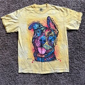 The Mountain Men’s Large T Shirt Rescues Are My Favorite Breed Colorful Tie Dye